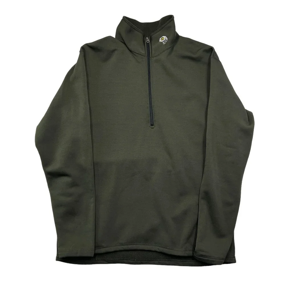 Mountian Hardware Men's Reversible Green Fleece Pullover